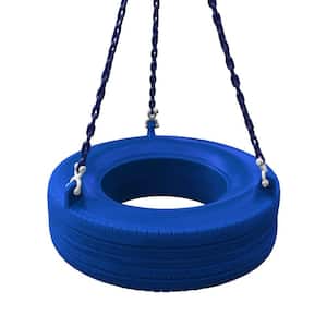 Blue 360° Turbo Tire Swing