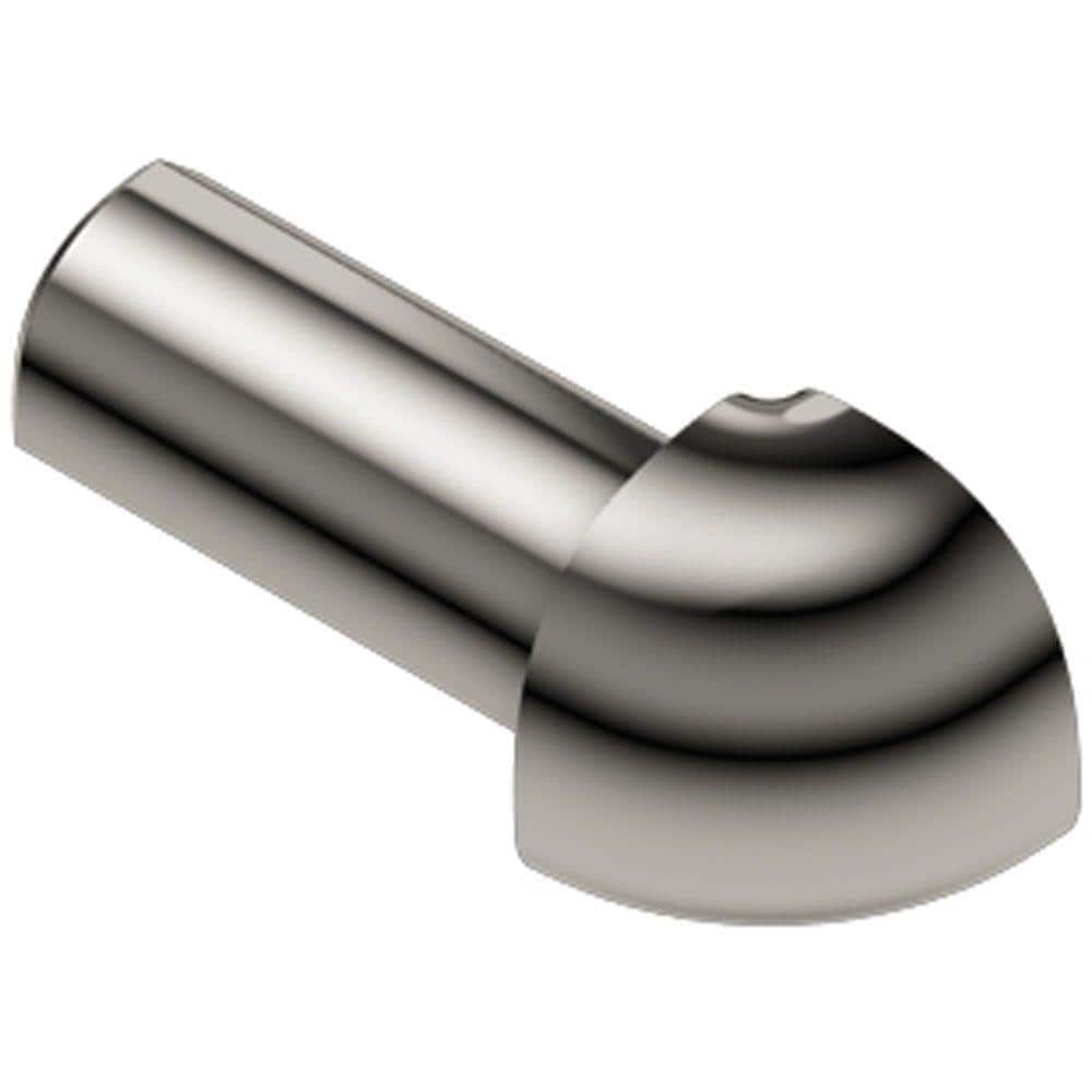 Rondec Polished Nickel Anodized Aluminum 5/16 in. x 1 in. Metal 90 Degree Outside Corner price history on PriceWatchPro