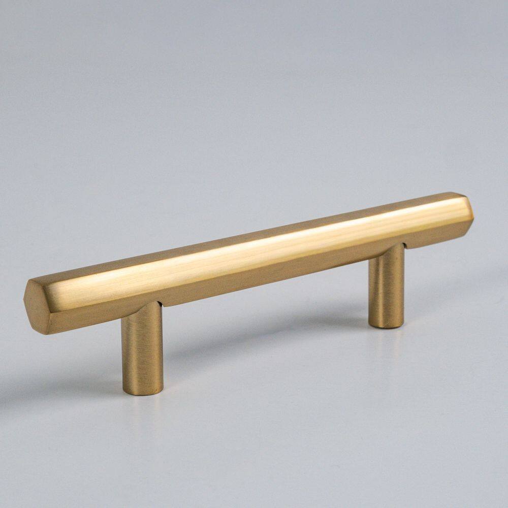 Wescott 5.04 in. (128 mm) Cabinet Bar Pull Brushed Gold (1-Pack) price history on PriceWatchPro