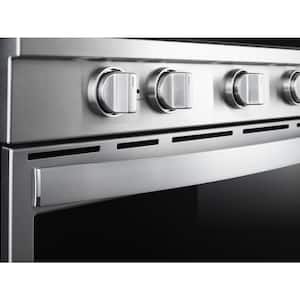 6.4 cu. ft. 5 Burner Smart Slide-In Electric Range with Air Fry, When Connected in Fingerprint Resistant Stainless Steel