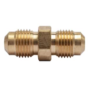 Brass 3/8" Npt Male to 3/8" Female Inverted Connector BMFI375375 @ Speed Tech