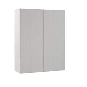 Designer Series Edgeley Assembled 33x42x12 in. Wall Kitchen Cabinet in Glacier