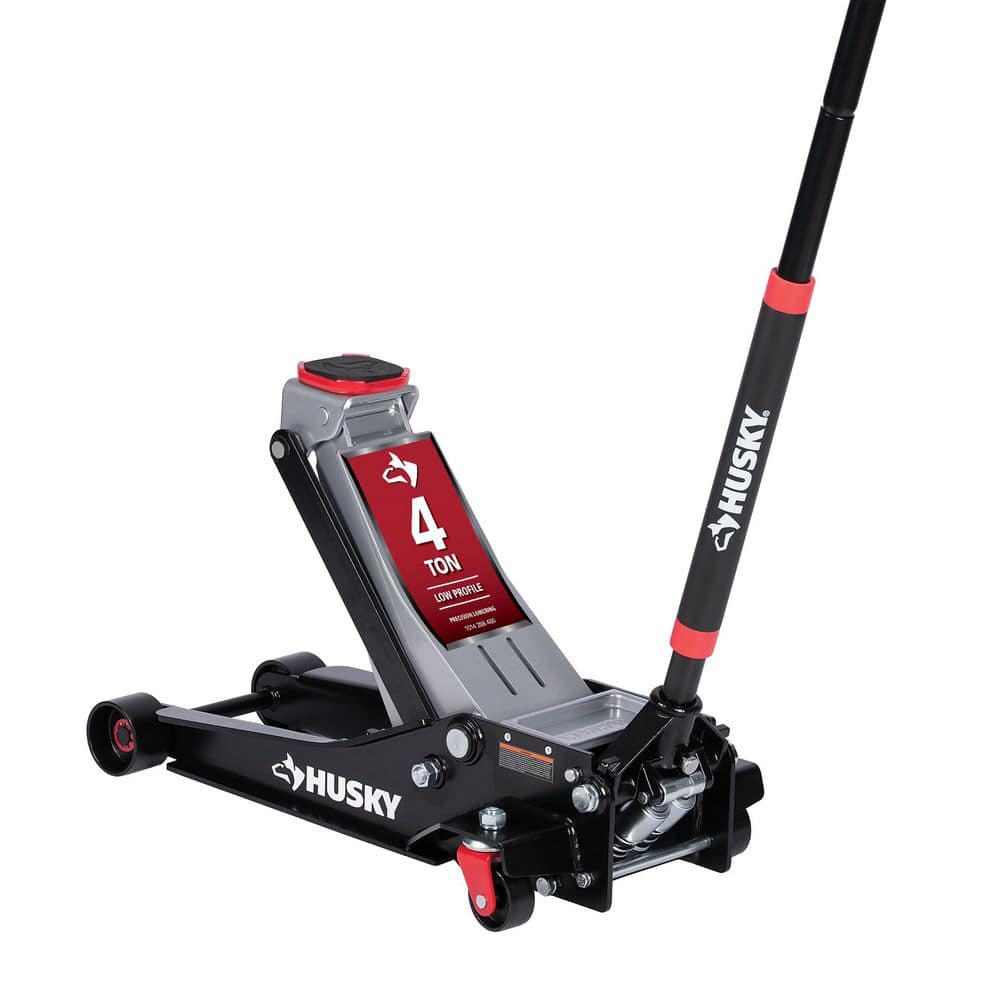 Husky 4 Ton Low Profile Floor Jack HD00180N-HV-TH - The Home Depot
