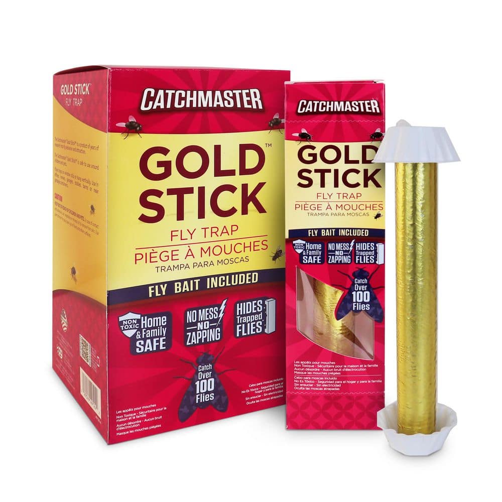 Catchmaster Gold Stick Fly Trap 24 Inch 1 Case-24 Nepal
