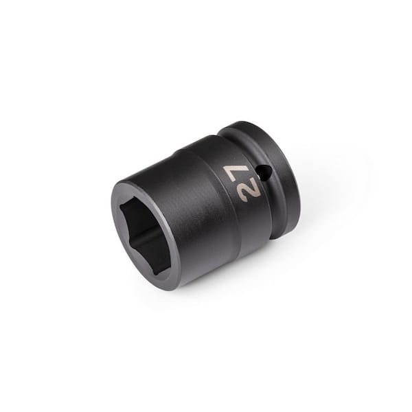 3/4 in. Drive x 27 mm 6-Point Impact Socket