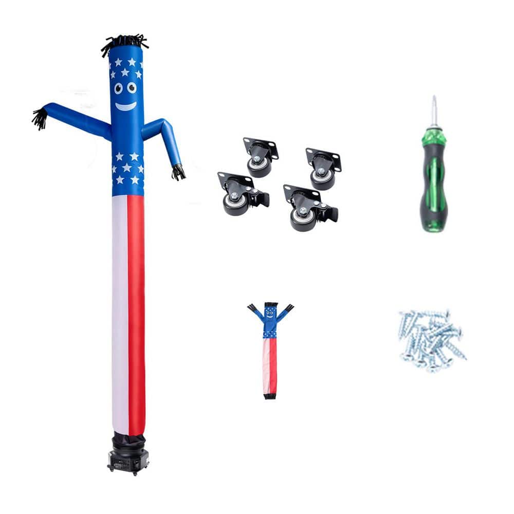 Inflatable Tube Man with Blower, Wind Flying Inflatable Dancing Tube Guy with IPX3 Waterproof Blower Fan, 10 ft. Tall price history on PriceWatchPro