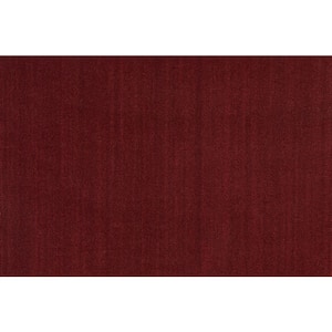 Supreme - Color Burgundy Texture Custom Area Rug with Pad