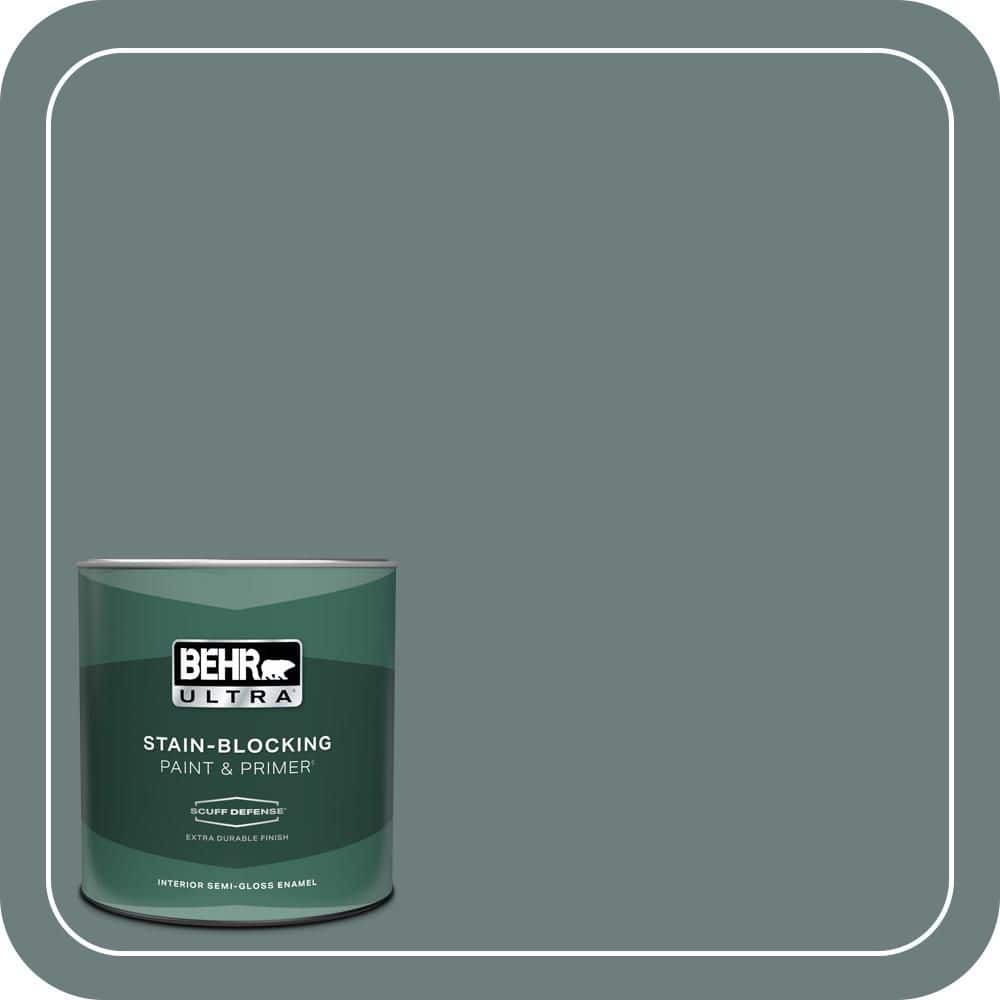 1 qt. #N440-5 Coney Island Extra Durable Semi-Gloss Enamel Interior Paint & Primer price history on PriceWatchPro