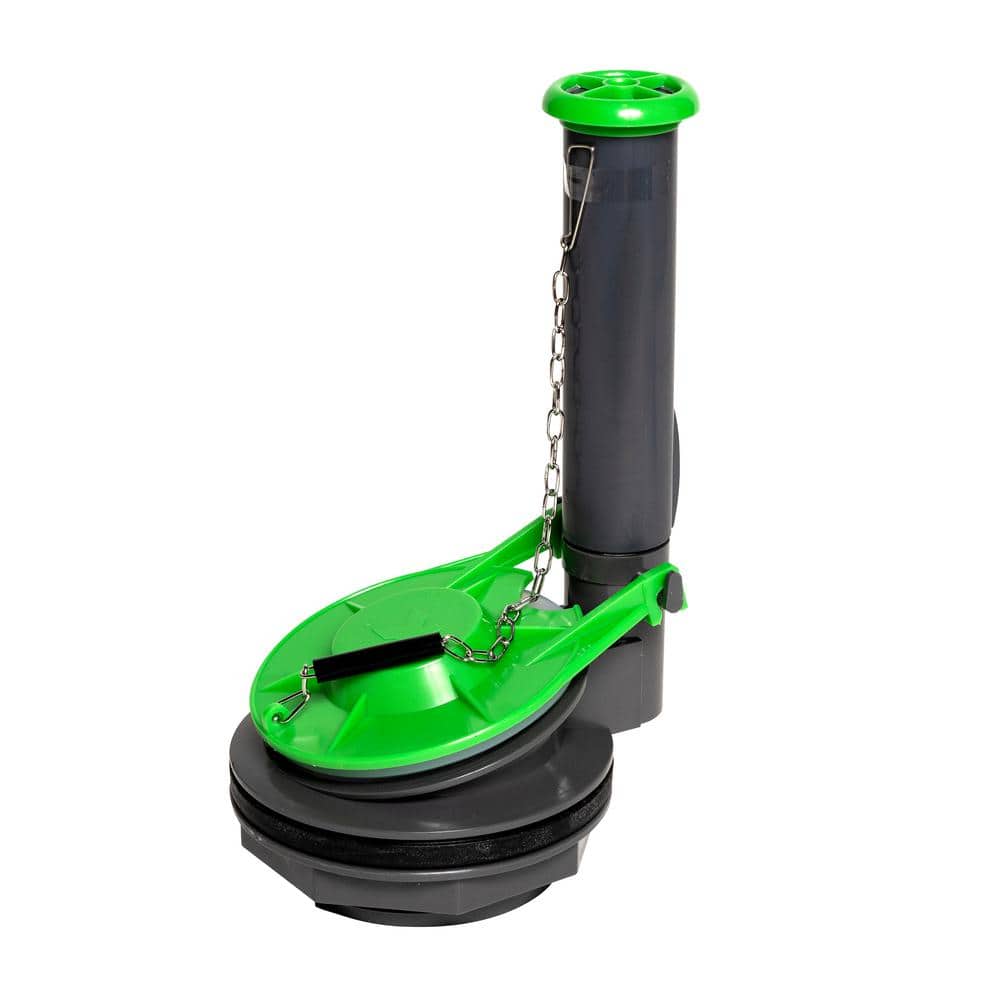 Universal 3-Inch Toilet Flush Valve with Adjustable Flapper