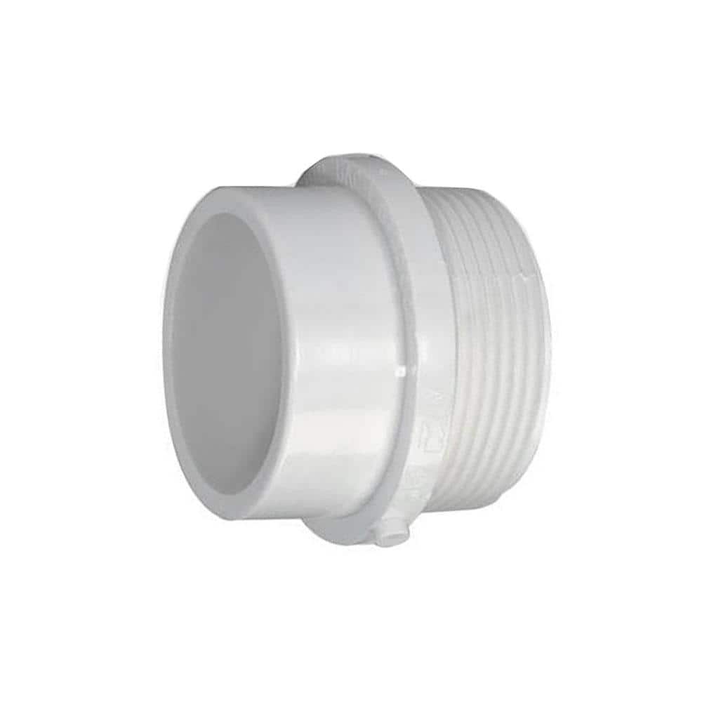VPC 11/2 in. PVC DWV SPG x SlipJoint Trap Adapter without Plastic Nut