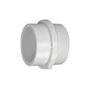 1-1/2 in. PVC DWV SPG x Slip-Joint Trap Adapter without Plastic Nut