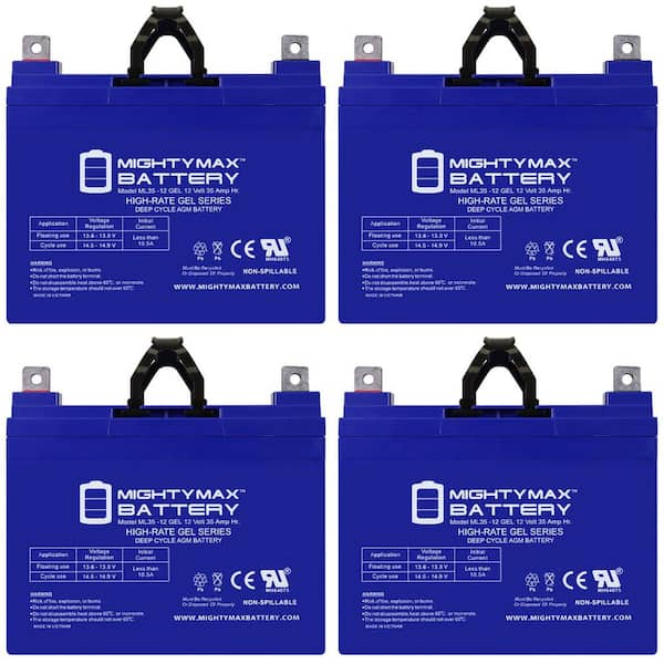 MIGHTY MAX BATTERY 12V 35AH GEL NB Replacement Battery Compatible with ...