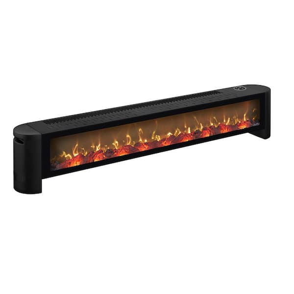 Duraflame 51.5 in. Freestanding Electric Fireplace Baseboard Heater in Black