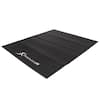 PROSOURCEFIT Treadmill Mat 5 32 in. x 36 in. x 84 in. Black Heavy