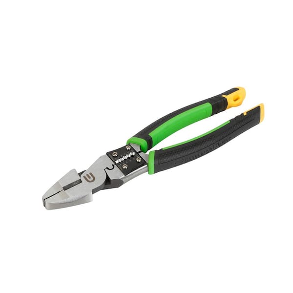 Commercial Electric 9 in. Muti-Purpose Linesman Pliers/Stripper