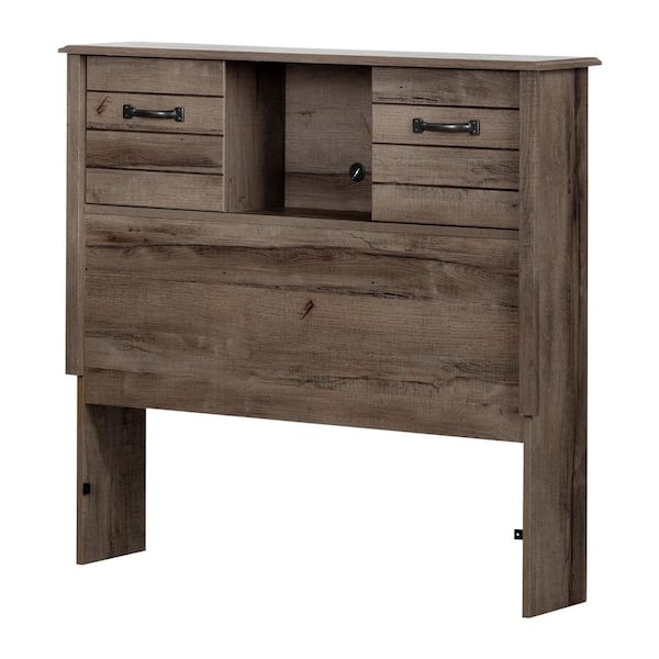 South Shore Asten Brown Fall Oak Twin Headboard