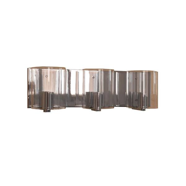 Filament Design 3-Light Chrome Bath Light