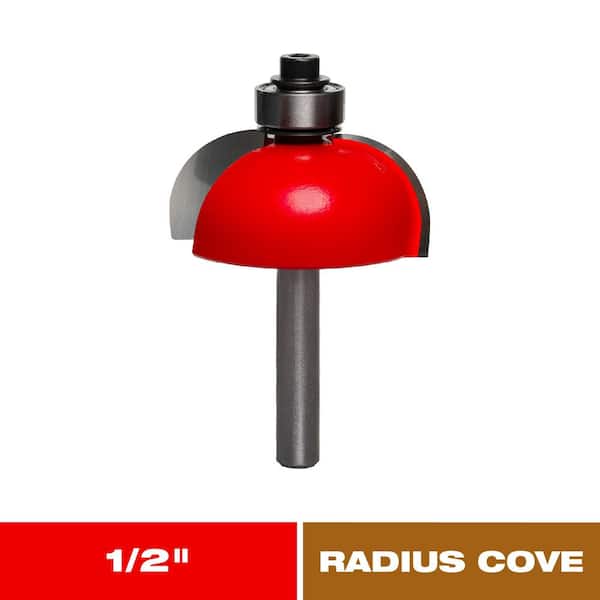 1/2 in. Radius Cove Router Bit