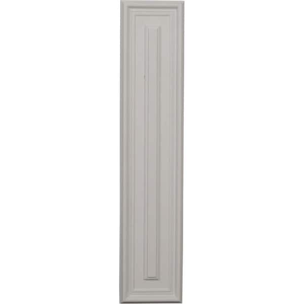 Ekena Millwork 5/8 in. x 22-5/8 in. x 4-3/4 in. Polyurethane Legacy Rectangle Wall/Door Panel