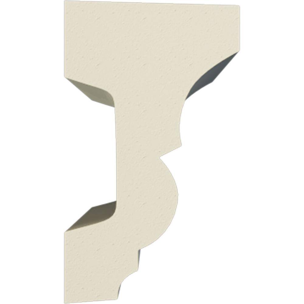 Primed Urethane Geometric Panel Moulding Sample, 12 in.