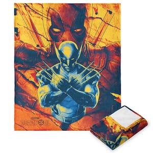 Marvels Deadpool 3 Dead And Shred Silk Touch Throw