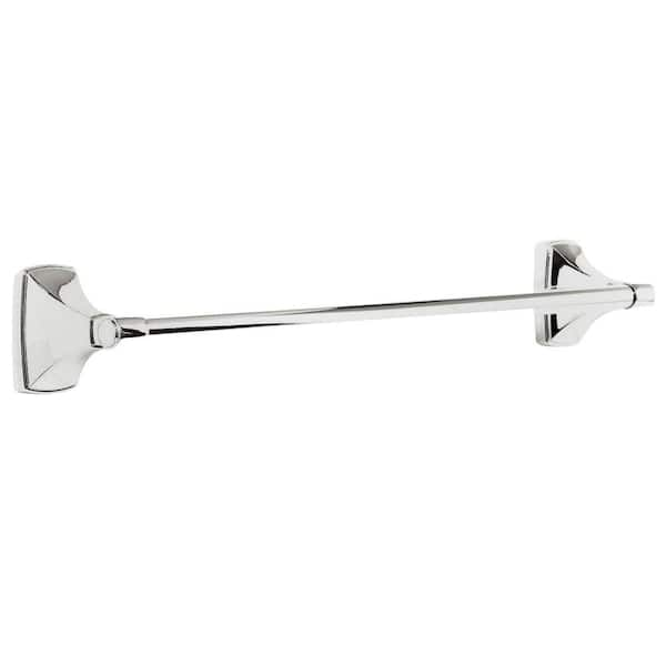 Amerock Clarendon 18 in. Towel Bar in Polished Chrome