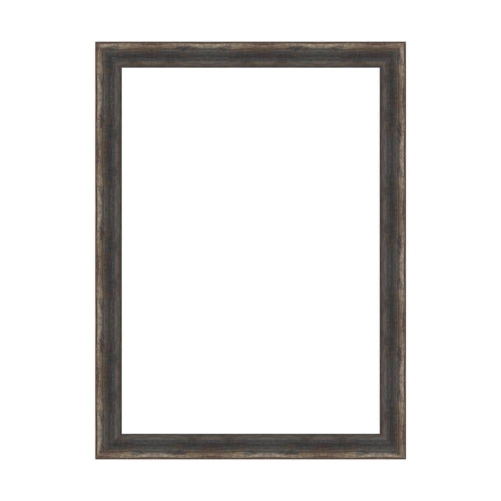 Mirror Makeover Bark Rustic Char Narrow 23.25 in. W x 31.25 in. H Bathroom Mirror Frame Border Kit-Fits a 22x30 Mirror price history on PriceWatchPro