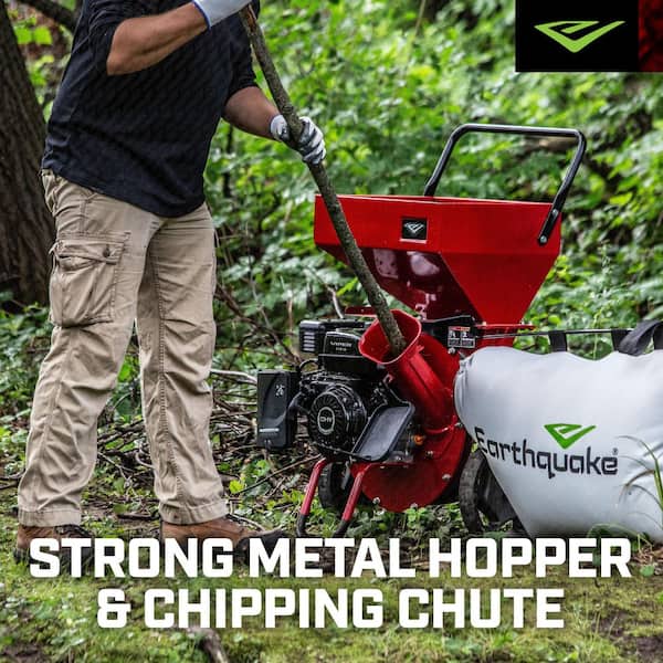 Reviews for Earthquake 212 cc K32 Heavy-Duty Chipper Shredder | Pg