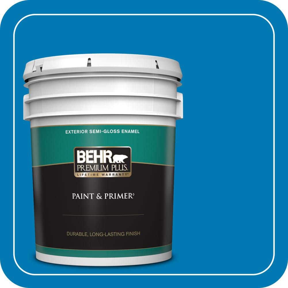 5 gal. #P500-6 Deep River Semi-Gloss Enamel Exterior Paint & Primer price history on PriceWatchPro