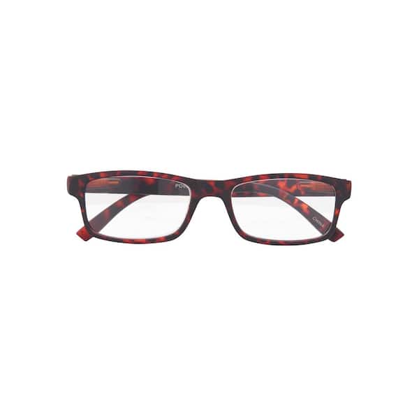 Retro Tortoise 3.0 Reading Glasses with 2 Black Soft Cases (2-Pair)