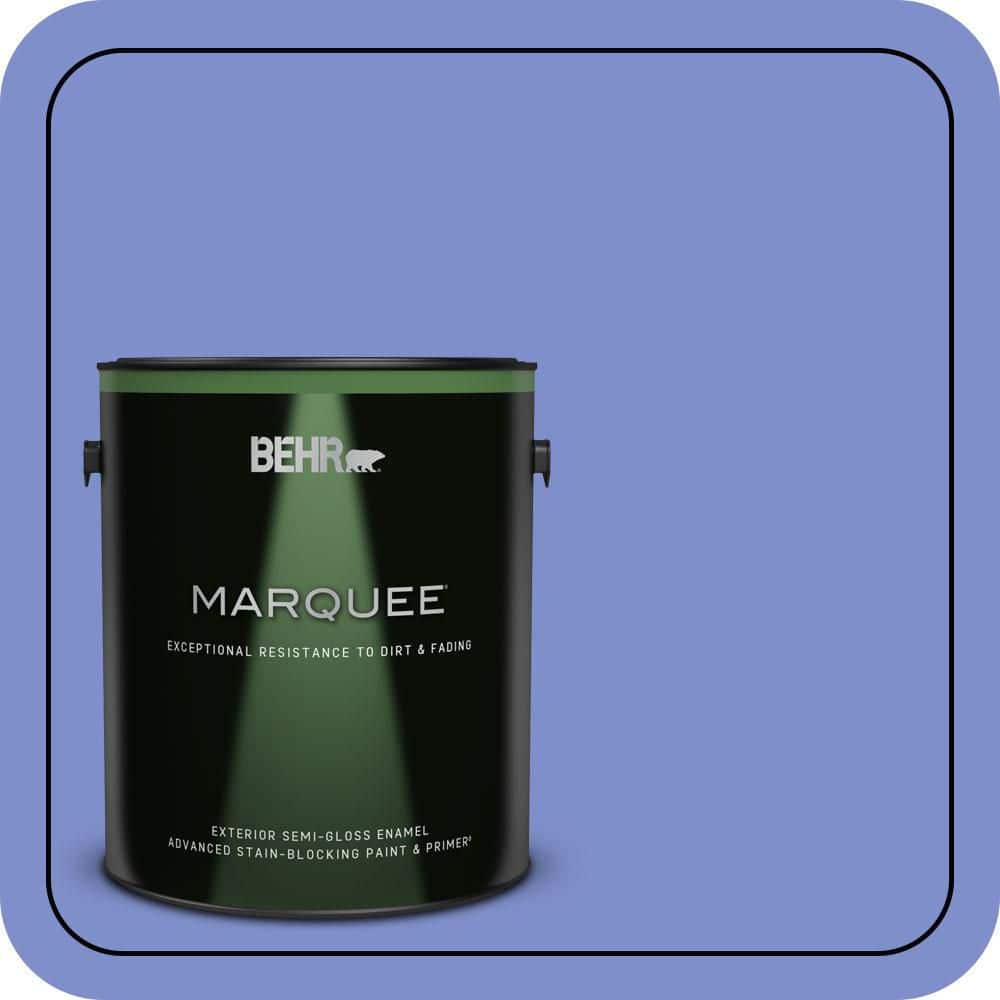 1 gal. #P540-5 Pansy Garden Semi-Gloss Enamel Exterior Paint & Primer price history on PriceWatchPro