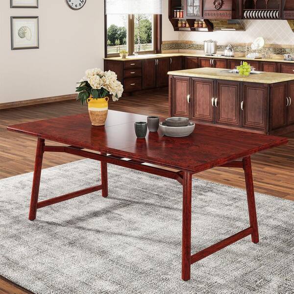 Dining best sale table red