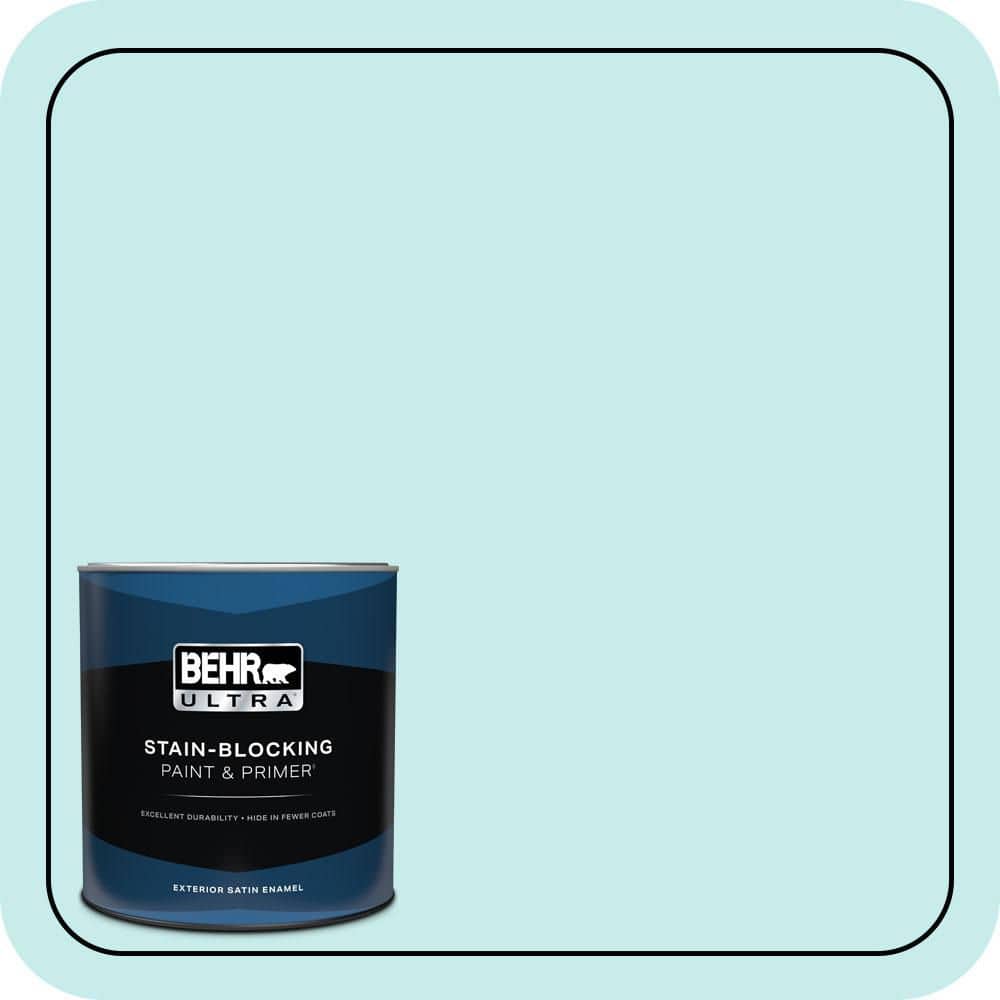 1 qt. #P460-1 Morning Sky Satin Enamel Exterior Paint & Primer price history on PriceWatchPro