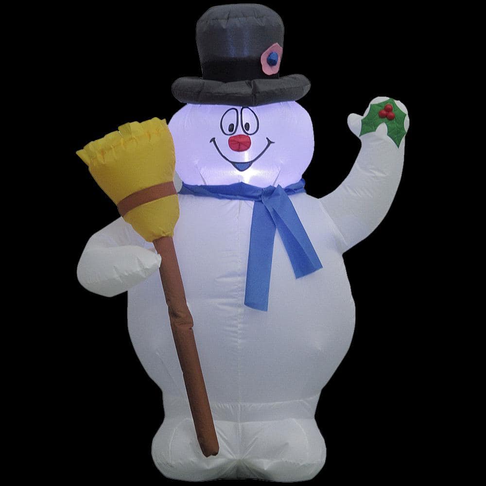 42.13 in. H x 31.50 in. W x 21.65 in. D Inflatable Airblown-Frosty with Bro