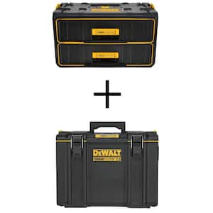 21.8 in. Toughsystem 2.0 Tool Box and Toughsystem 2.0 22 in. Extra Large Tool Box