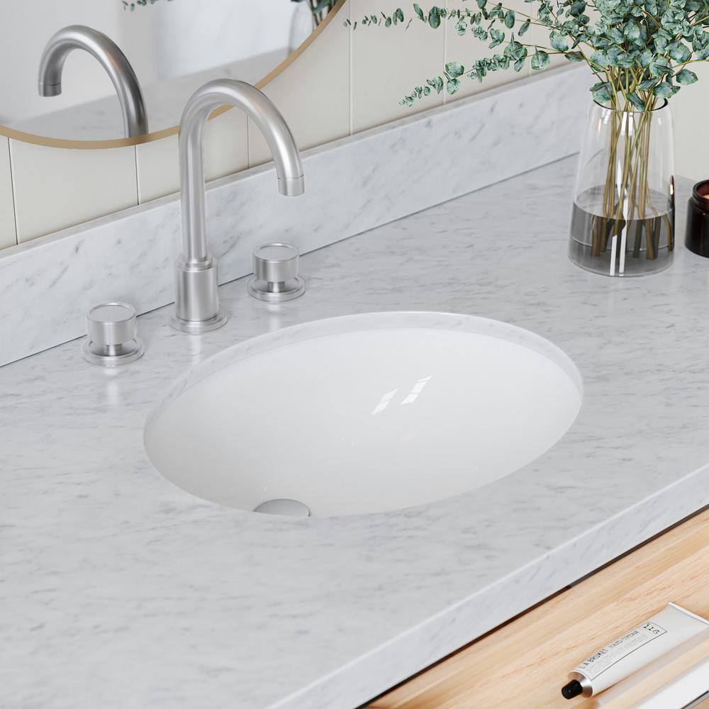 White Solid Wood Single Sink Bathroom Vanity with Marble Top