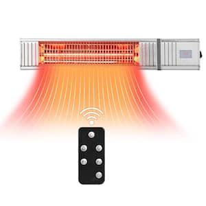 1500-Watt Infrared Wall Mount Space Heater Indoor Outdoor with Remote Control