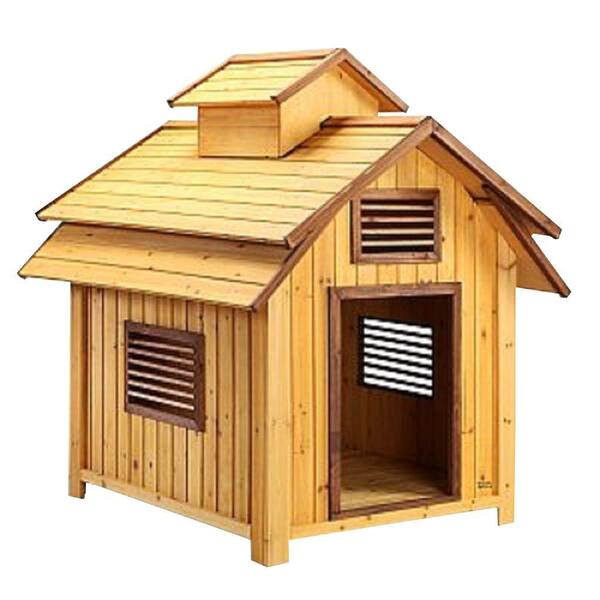 Pet Squeak 3.7 ft. L x 3.4 ft. W x 3.9 ft. H Large Bird Dog House