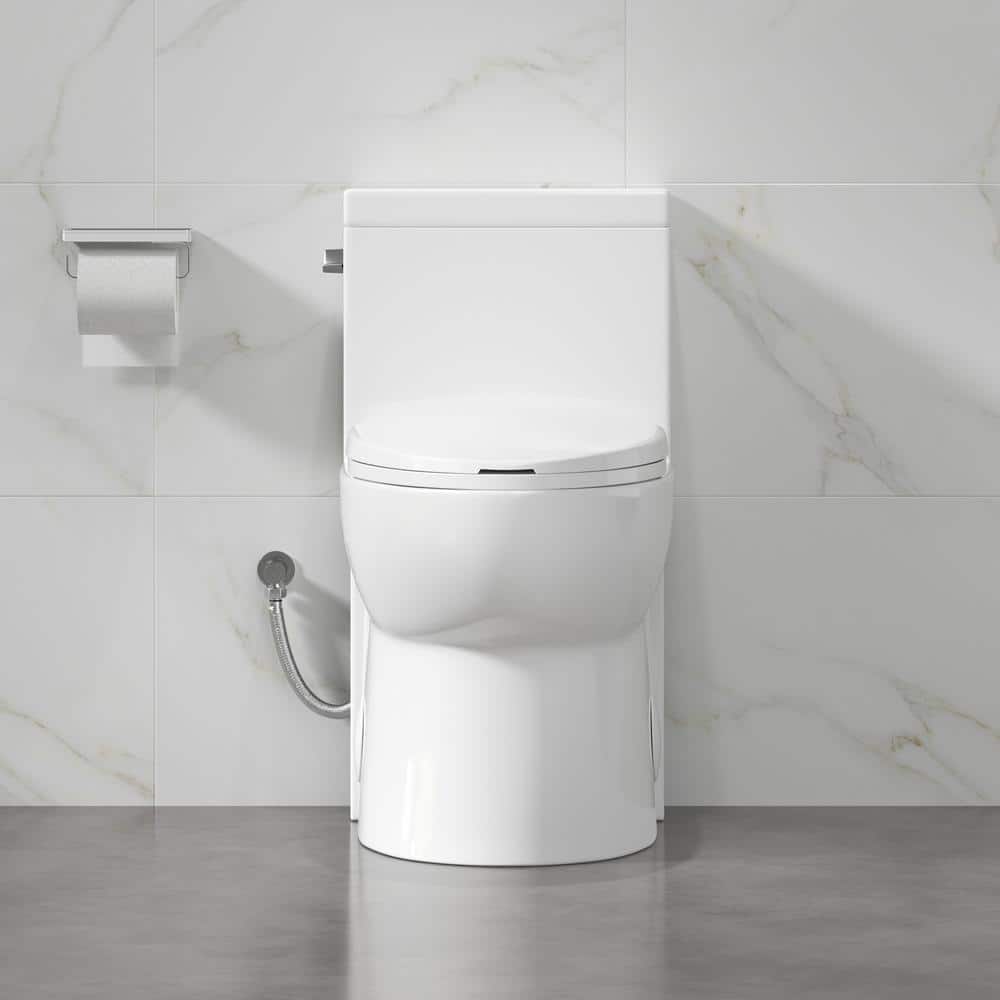 Denbigh Chair Height Elongated White Ceramic Toilet