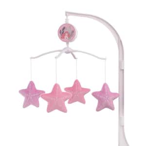 The Little Mermaid Pink, Aqua and Coral Ariel Cute by Nature Musical Mobile