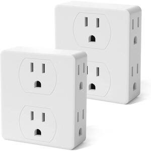 Leviton 15 Amp 125-Volt Straight Blade Grounding Power Inlet Outlet ...