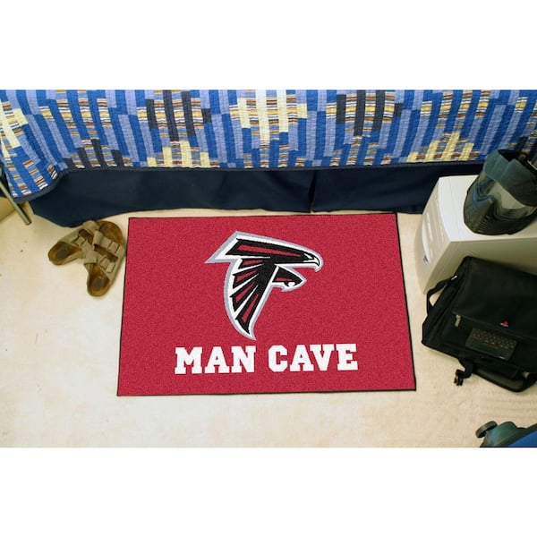 NFL Atlanta Falcons Red Man Cave 2 ft. x 3 ft. Area Rug