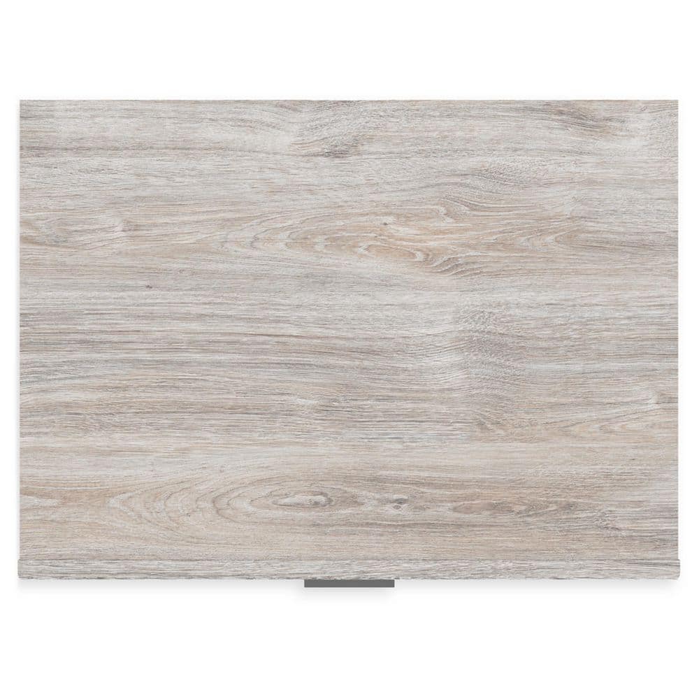 Contemporary Black and Gray 2-Drawer Nightstand with Matte Handles