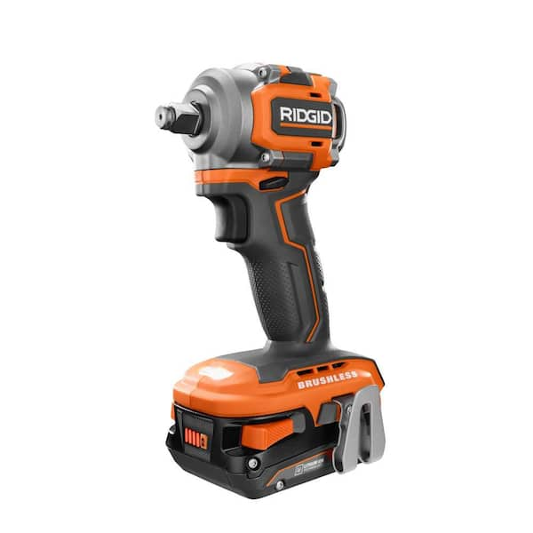 Ridgid 18V Cordless Grease Gun Kit with (1) 2.0 Ah Battery and Charger