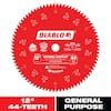 Diablo D1244X 12 in. x 44 Tooth General Purpose Wood Saw Blade