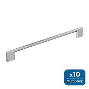 Cityscape 10-1/16 in. (256 mm) Center-to-Center Polished Chrome Cabinet Bar Pull (10-Pack )
