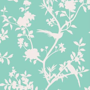 Garden Affair Floral Peel and Stick Wallpaper (Covers 56 sq. ft.)