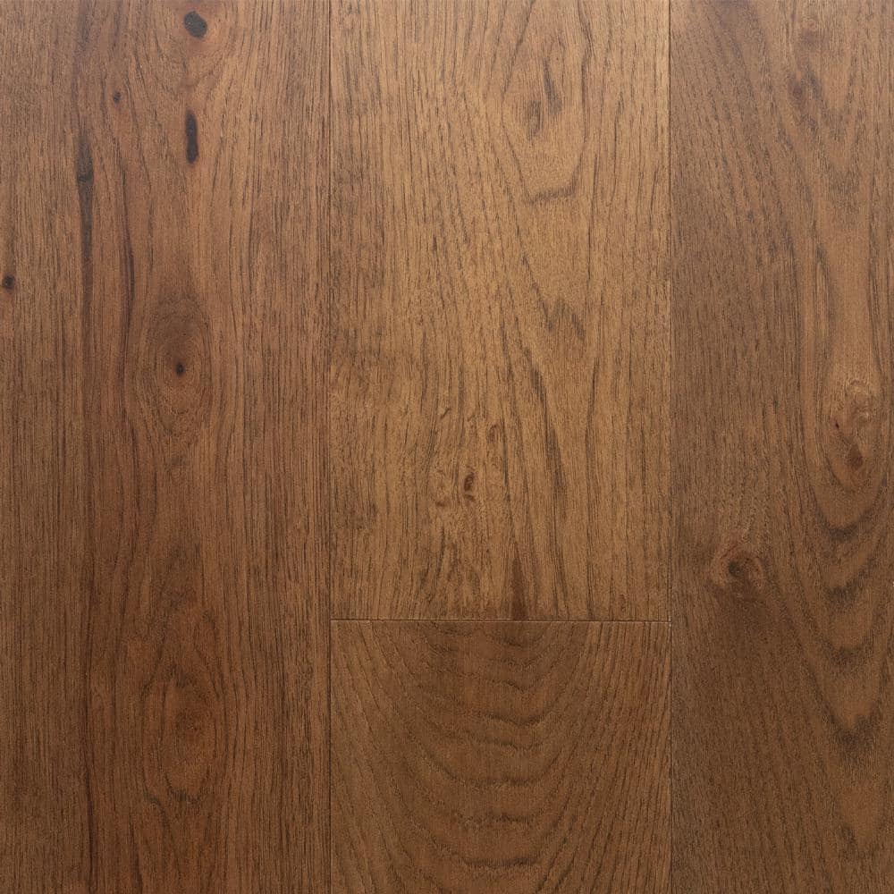 Kensington Hickory 3/8 in. T X 7.5 in. W Tongue & Groove Wire Brushed Engineered Hardwood Flooring (24.54 sq.ft./case) -  Home Decorators Collection, 50293