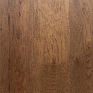 Kensington Hickory 3/8 in. T X 7.5 in. W Tongue & Groove Wire Brushed Engineered Hardwood Flooring (24.54 sq.ft./case)