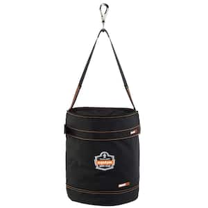 Arsenal 12.5 in. Tool Bucket with Top, Gray Polyester